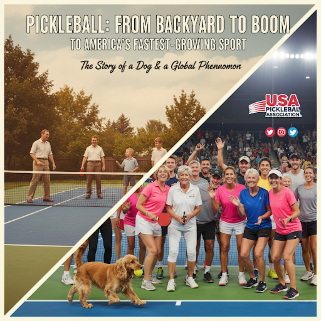 Pickleball: From Backyard Fun to America's Fastest-Growing Sport – The Story of a Dog and a Global Phenomenon
