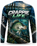 Crappie Strike Freshwater Series UV Protection Long Sleeve Top