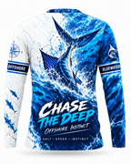Bluewater Strike Chase The Deep Fishing Shirt - UV Protection Long Sleeve