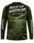 Weedline Ambush Pike Dark Edition Long Sleeve Fishing Shirt