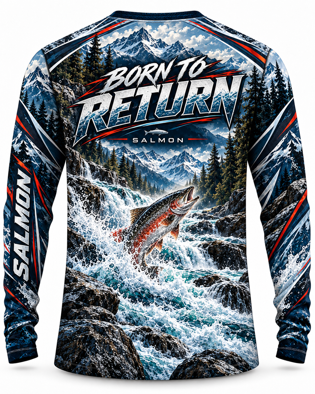 Against the Current Salmon River Series UV Protection Top Long Sleeve