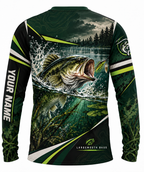 [Personalized] Strike Zone Custom Name Long Sleeve Shirt - UV Protection Top