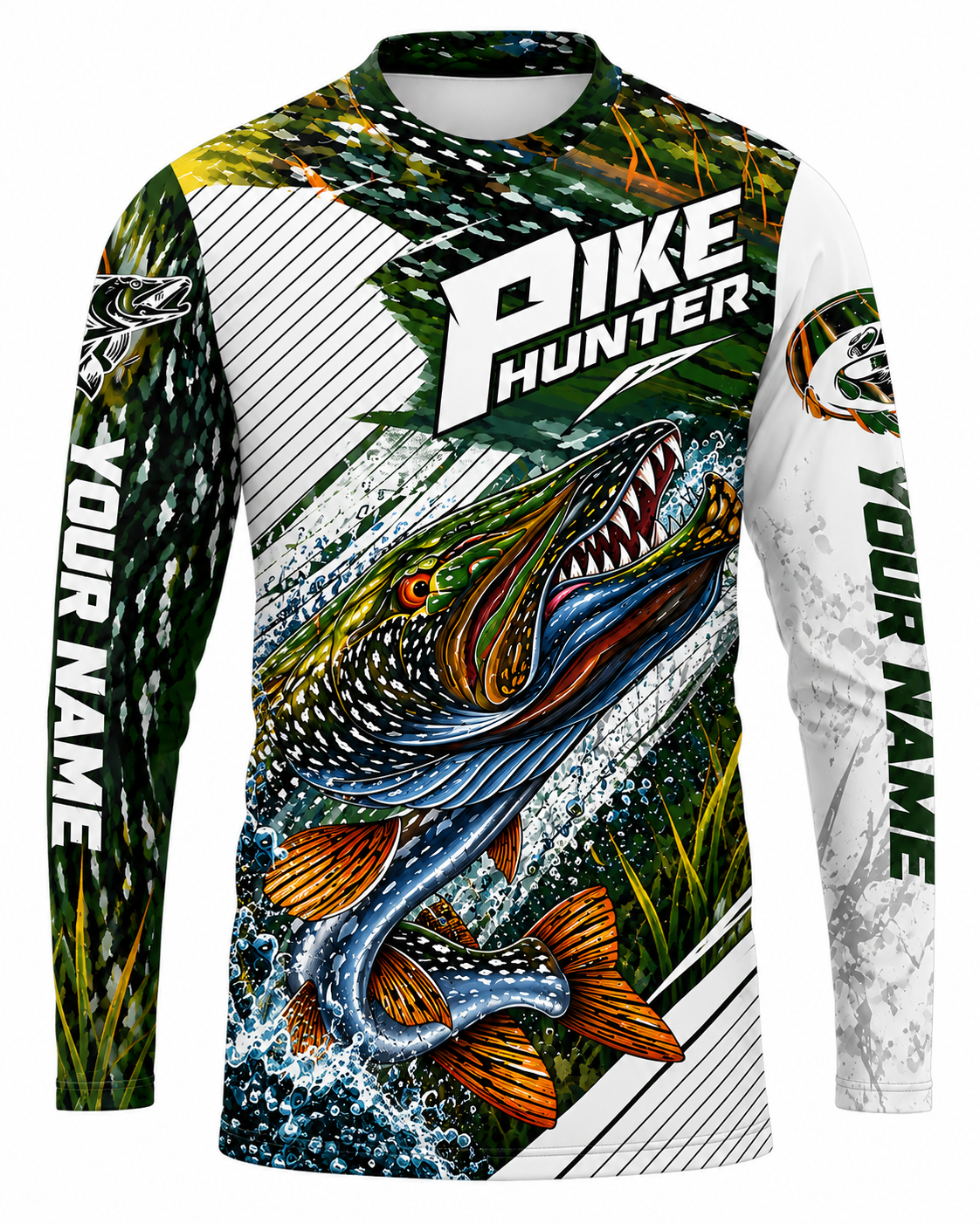 [Personalized] Pike Hunter Elite Edition Long Sleeve T-Shirt